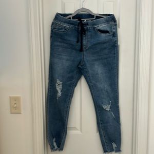 YMI pull on jogger jeans Large